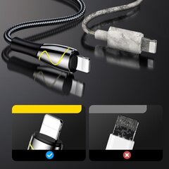 Кабель Joyroom Mermaid series USB - USB Type C cable 3A, 1,2 м (S-1230K6) цена и информация | Borofone 43757-uniw | hansapost.ee