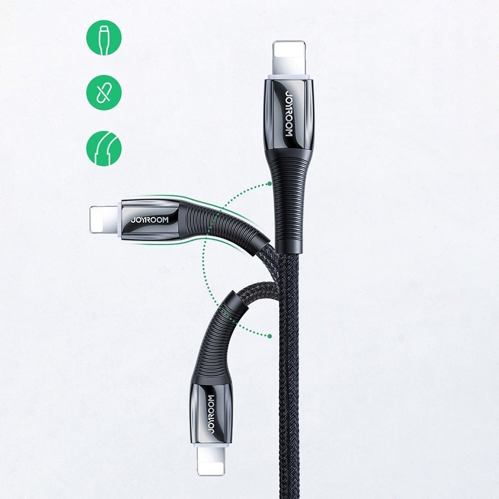 Joyroom S-1224K2 Type-C to Lightning fast charging cable, 1.2m цена и информация | Mobiiltelefonide kaablid | hansapost.ee