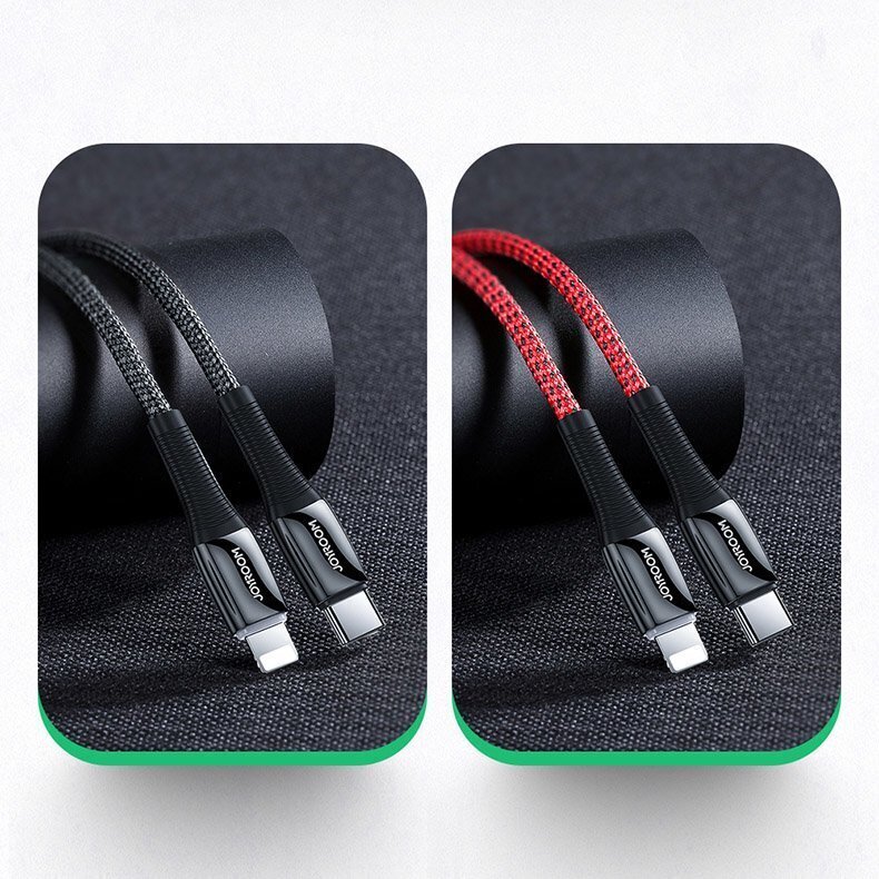 Joyroom S-1224K2 Type-C to Lightning fast charging cable, 1.2m цена и информация | Mobiiltelefonide kaablid | hansapost.ee