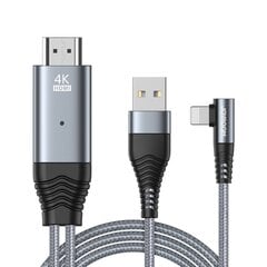 Joyroom USB Typ C to HDMI 4K@60Hz adapter screen mirroring (SY-35L1) цена и информация | Кабели для телефонов | hansapost.ee