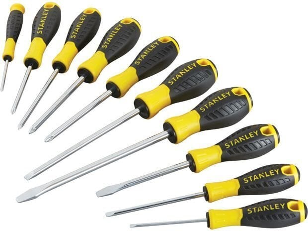 Kruvikeerajate komplekt Stanley Essential, STHT0-60211, 10 osa hind ja info | Käsitööriistad | hansapost.ee