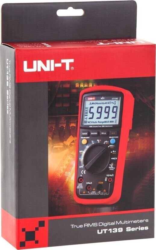 Multimeeter Uni-T UT139A hind ja info | Käsitööriistad | hansapost.ee