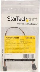 StarTech, FAN4EXT12 4 PIN - 4 PIN цена и информация | Кабели и провода | hansapost.ee