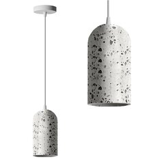 Rippvalgusti Terrazzo B, White цена и информация | Потолочный светильник Home ESPRIT Белый Коричневый Деревянный Металл 25 W 40 x 40 x 70 cm | hansapost.ee