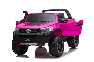 Kahekohaline elektriauto lastele Toyota Hilux DK-HL850, roosa hind ja info | Laste elektriautod | hansapost.ee