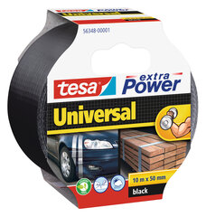 Kleeplint TESA extra Power Universal Must (10 m x 5 cm) hind ja info | Tesa Remondikaubad, sanitaartehnika ja kütteseadmed | hansapost.ee