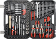 Tööriistakomplekt 122 tk. 1/2", 1/4" CrV Yato YT-38901 цена и информация | Käsitööriistad | hansapost.ee