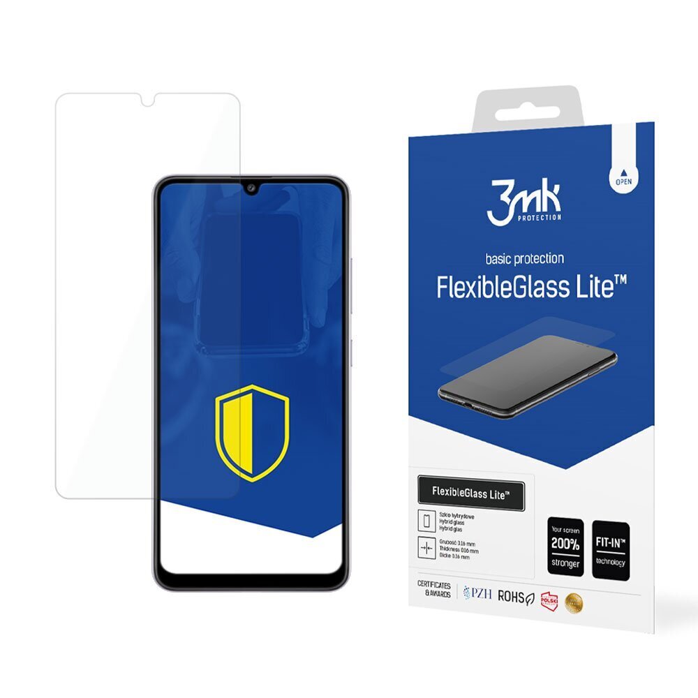 Samsung Galaxy A33 5G - 3mk FlexibleGlass Lite™ screen protector hind ja info | Ekraani kaitseklaasid ja kaitsekiled | hansapost.ee