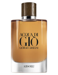 <p>Духи для мужчин Giorgio Armani Acqua di Gio Absolu EDP, 125 мл</p>
 цена и информация | Мужские духи | hansapost.ee