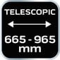 Teleskoop oksakäärid NEO 15-253 665-965 mm цена и информация | Aiatööriistad | hansapost.ee