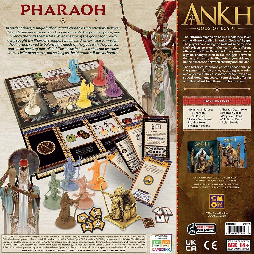 Настольная игра Ankh: Gods of Egypt Pharaoh цена | hansapost.ee