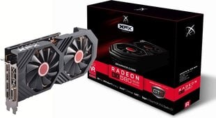 XFX Radeon RX 580 GTS XXX OC+, 8GB GDDR5, DVI-D, HDMI, 3xDP, BOX (RX-580P8DFD6) цена и информация | Для видеокарт | hansapost.ee