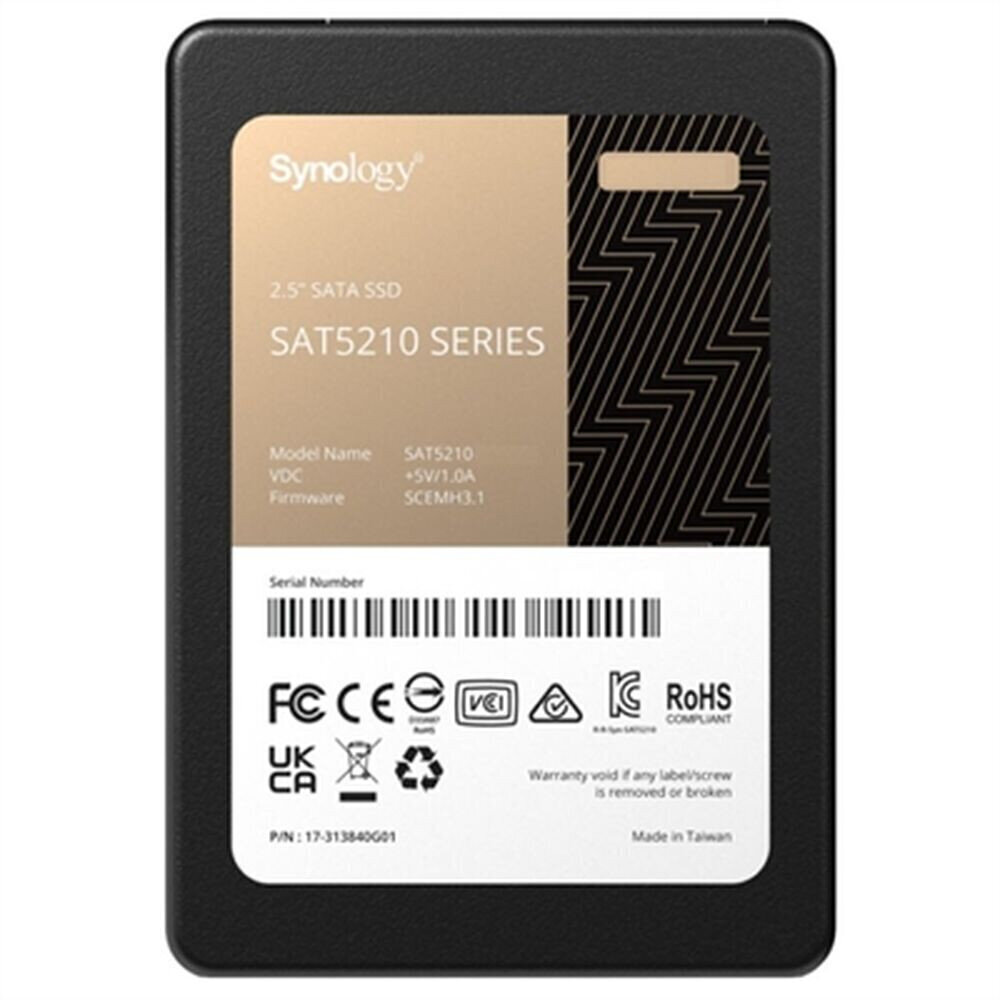 Synology SAT5210-960G 960 GB Sata 2,5" BFN-BB-S0232528 цена и информация | Välised kõvakettad | hansapost.ee