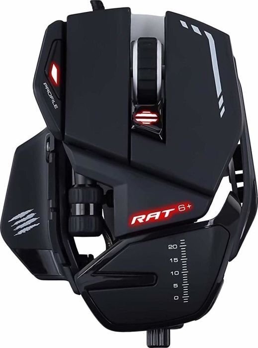 Mad Catz R.A.T. 6+, must hind ja info | Arvutihiired | hansapost.ee