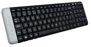 Juhtmevaba klaviatuur Logitech K230, RUS, must hind ja info | Klaviatuurid | hansapost.ee