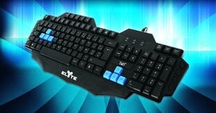 Mänguri klaviatuur ELYTE BLACKBIRD hind ja info | Klaviatuurid | hansapost.ee