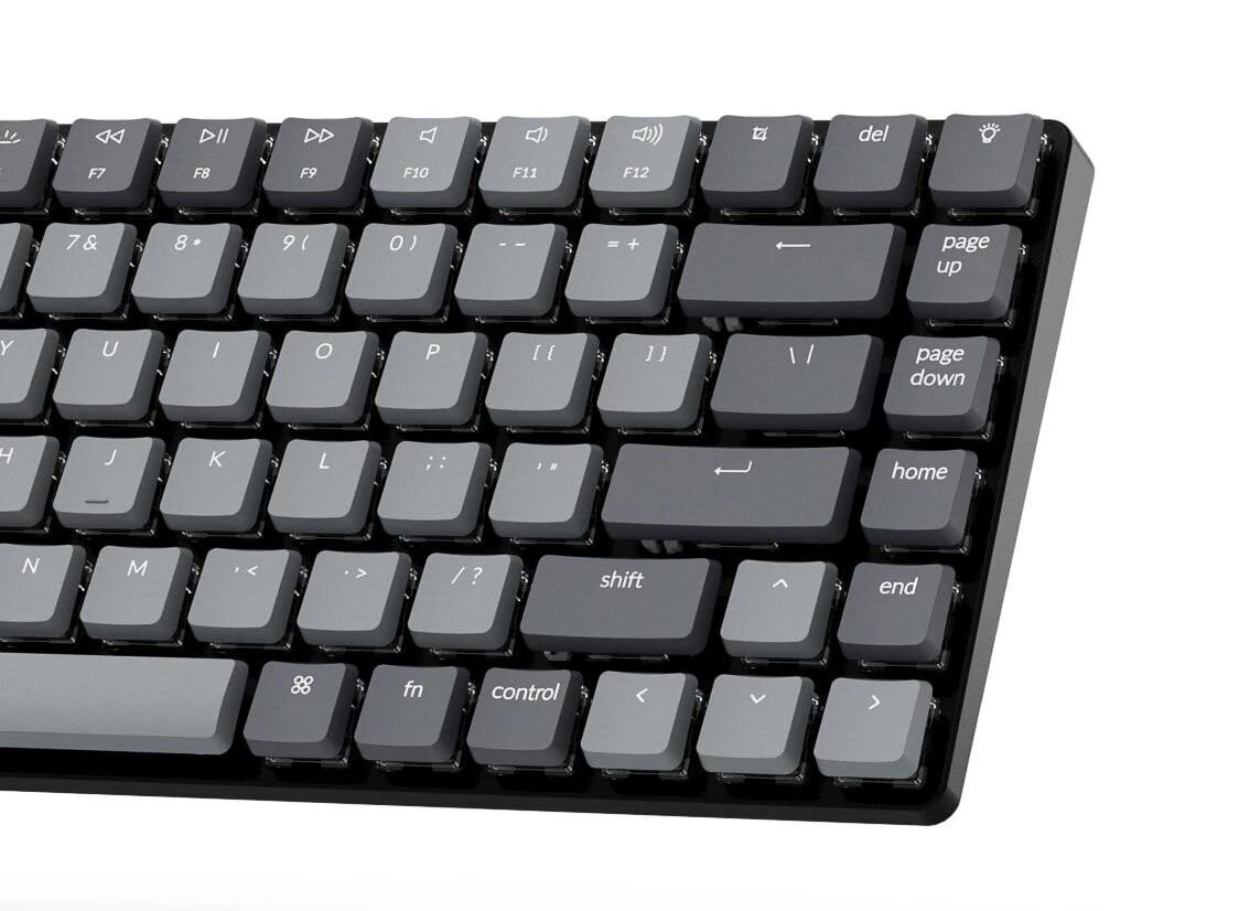 Klaviatuur Keychron K3 mehaaniline 75% (juhtmevaba, RGB, Hot-swap, US, Keychron Optical Red) hind ja info | Klaviatuurid | hansapost.ee