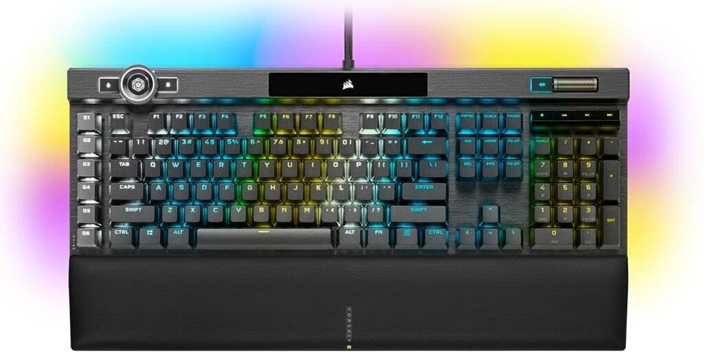 Juhtmega mänguri klaviatuur Corsair K100 RGB Cherry MX Speed, NORDIC цена и информация | Klaviatuurid | hansapost.ee