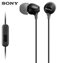 Sony MDR-EX15 Black цена и информация | Наушники | hansapost.ee