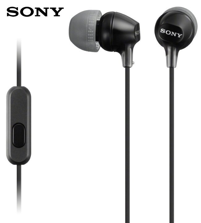 Sony MDR-EX15 Black цена и информация | Kõrvaklapid | hansapost.ee