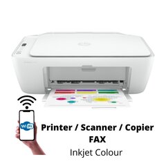 HP Deskjet 2710E Wi-Fi MFP Printer / Scanner / Copier / Fax inkjet colour hind ja info | HP Kontoritehnika | hansapost.ee