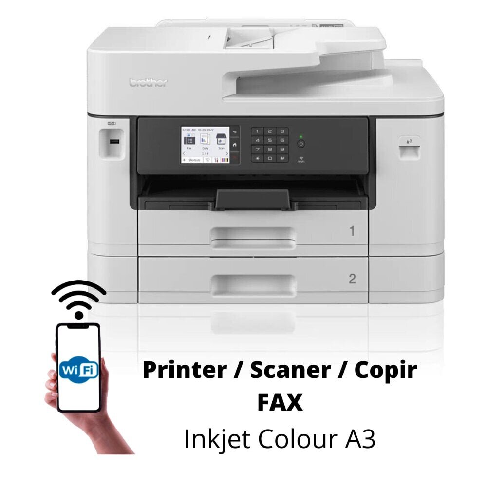 Brother MFC-J5740DW MFP Wi-Fi A3 Printer / Scanner / Copier / Fax inkjet colour цена и информация | Printerid | hansapost.ee