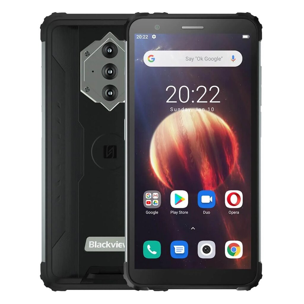 Blackview BV6600 4/64GB Black цена и информация | Telefonid | hansapost.ee