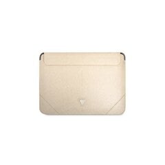 Guess sleeve GUCS14PSATLE 14” beige Saffiano Triangle price and information | Laptop bags | hansapost.ee