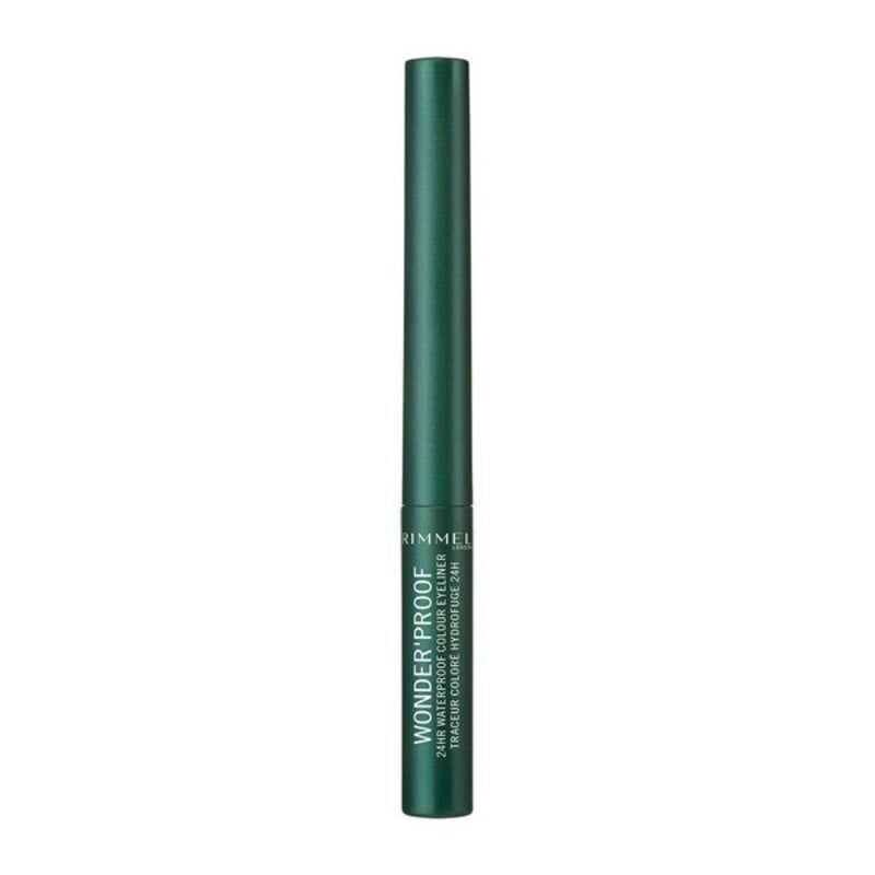 Silmapliiats Wonder'proof Rimmel London: Värvus - 003 - precious emerald hind ja info | Lauvärvid, ripsmetušid ja silmapliiatsid | hansapost.ee