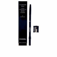 Silmapliiats Chanel Le Crayon Yeux Noir black-01 (1,2 g) hind ja info | Lauvärvid, ripsmetušid ja silmapliiatsid | hansapost.ee