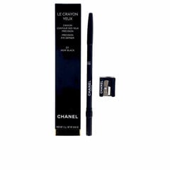 Карандаш для глаз Chanel Le Crayon Yeux Noir black-01 (1,2 g) цена и информация | Тушь, средства для роста ресниц, тени для век, карандаши для глаз | hansapost.ee