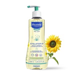 Laste puhastusõli Mustela Stelatopia 500 ml hind ja info | Mustela Parfüümid, lõhnad ja kosmeetika | hansapost.ee