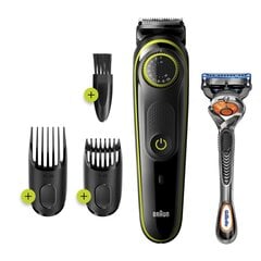 Бритва Braun BT3241 + лезвия Gillette цена и информация | Электробритвы | hansapost.ee