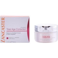 Ночной крем для лица Lancaster Total Age Correction 50 мл цена и информация | Lancaster Для ухода за лицом | hansapost.ee