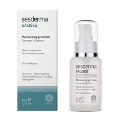 Niisutav geel kreem Sesderma Salises Moisturizing Gel Cream, 50 ml цена и информация | Кремы для лица | hansapost.ee