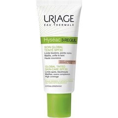 Придающий оттенок крем для лица Uriage Hyseac 3-Regul SPF30 40 мл цена и информация | Uriage Духи, косметика | hansapost.ee