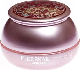 Крем для лица с муцином улитки антивозрастной Bergamo Pure Snail Wrinkle Care Cream 50 гр. цена и информация | Кремы для лица | hansapost.ee
