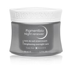 Öökreem Bioderma Pigmentbio Night Renewer, 50 ml price and information | Näokreemid | hansapost.ee