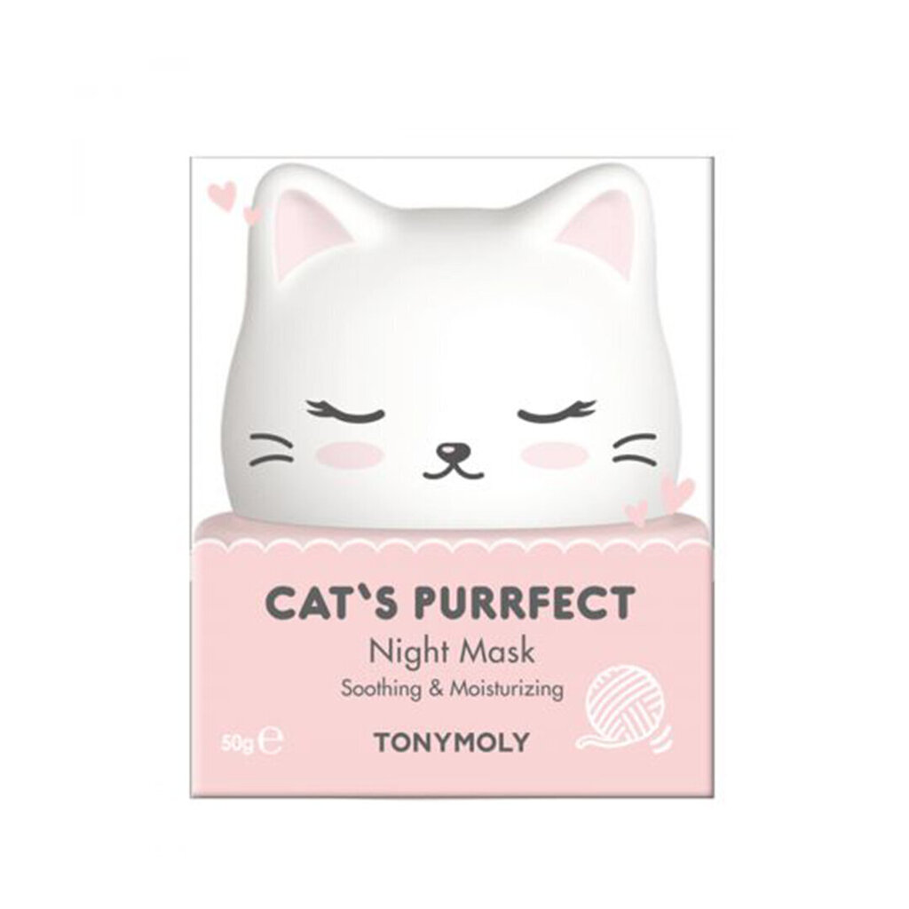 Tonymoly Cat's Purrfect rahustav ja niisutav öömask цена и информация | Näokreemid | hansapost.ee