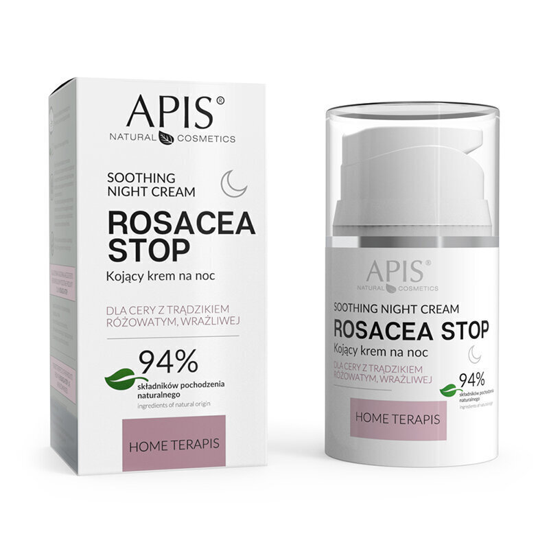 Rahustav öökreem Apis Rosacea-Stop Home Terapis, 50 ml price and information | Näokreemid | hansapost.ee