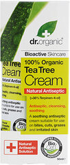 Крем для тела Dr. Organic Tea Tree, 50 мл цена и информация | Кремы, лосьоны для тела | hansapost.ee