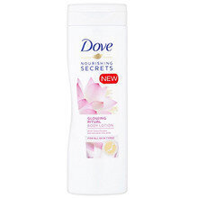 Ihupiim Dove Nourishing Secrets Lotus Flower Extract & Rice Milk 400 ml цена и информация | Kehakreemid, kehaõlid ja losjoonid | hansapost.ee