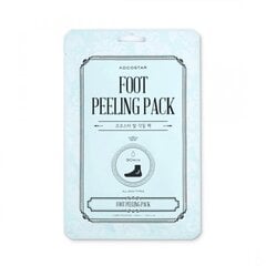 Jalamask - koorija Kocostar Foot Peeling Pack, 1 paar hind ja info | Kehakreemid, kehaõlid ja losjoonid | hansapost.ee