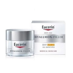 Dневной крем с SPF30 EUCERIN Hyaluron-Filler, 50 мл цена и информация | Кремы для лица | hansapost.ee