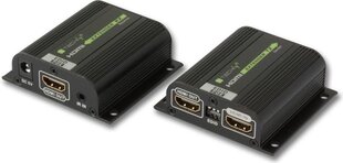 Удлинитель HDMI Techly HDMI Cat6/6a/7 RJ45 40 м EDID, с IR, POE/POC цена и информация | Аксессуары для фотоаппаратов | hansapost.ee
