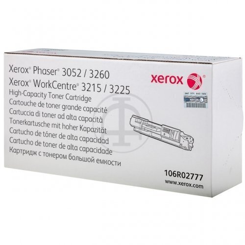 Tooner Xerox 106R02777 Must цена и информация | Laserprinteri toonerid | hansapost.ee