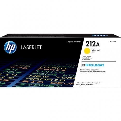 Kassett laserprinterile Hewlett-Packard 212A W2122A, kollane, 4500 lk hind ja info | Laserprinteri toonerid | hansapost.ee