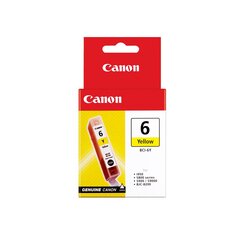 Tint Canon BCI-6Y yellow hind ja info | Tindiprinteri kassetid | hansapost.ee