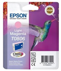 EPSON T0806 LIGHT MAGENTA INK CARTRIDGE hind ja info | Tindiprinteri kassetid | hansapost.ee