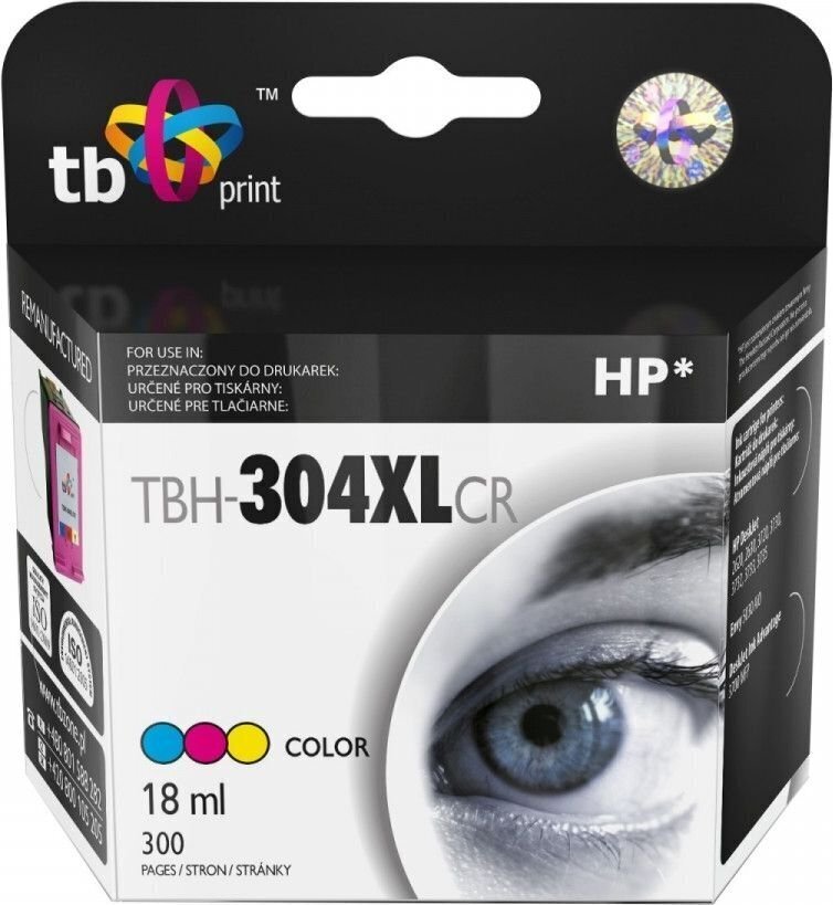 TB Print TBH-304XLCR цена и информация | Tindiprinteri kassetid | hansapost.ee